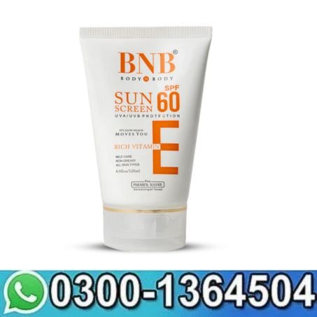 BNB Vitamin E Sun Screen (Spf 60) In Pakistan